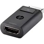 HP Adapter, DisplayPort auf HDMI 1.4, Stecker, Buchse, Schwarz, Indonesien, Windows 10, Windows 11, ChromeOS
