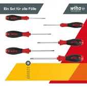 Wiha Gekröpfte, gebogene Klinge, 30 mm, 2 Stück