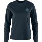 Fjällräven Langarmshirt 1960 Logo LS Damen Dark Navy-M
