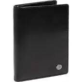 The Chesterfield Brand Leder Geldbörse Manerba Wallet Black schwarz