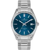 Jacques Lemans 50-4C Damen-Armbanduhr Derby Edelstahl/Blau