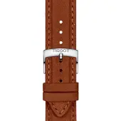 Tissot T852.048.229 Uhren-Armband 21 mm Leder Braun