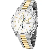 Maserati R8873624003 Herrenuhr Chronograph Sorpasso Zweifarbig