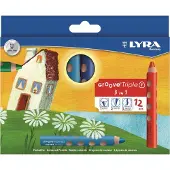 Lyra Groove TripleOne, Mehrfarbig, 12 Stück(e)