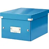 Leitz Ablage- und Transportbox Serie Click + Store, klein, für DIN A5, blau