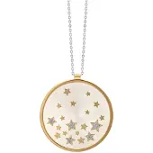 Julie Julsen JJNE0627.3 Damen-Halskette mit Anhänger Stars Silber 925