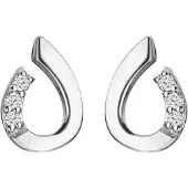 Hot Diamonds DE729 Damen-Ohrringe Diamant-Ohrstecker Teardrop