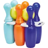 Ecoiffier Kegelspiel mit 6 Kegeln (23 cm)