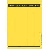 Leitz Rückenschilder lang, PC-beschriftbar, Rückenbreite 50 mm, selbstklebend 125 St., gelb