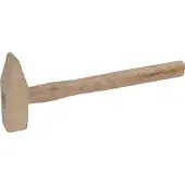 Ks Tools BRONZEplus Handhammer, 1600g, amerikanische Form, Hickorystiel