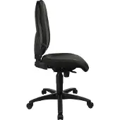 Topstar Bürodrehstuhl mit Synchrontechnik anthrazit 450-550 mm ohne Armlehnen