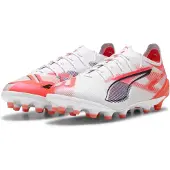 Puma Herren Ultra 5 Ultimate FG Fussballschuhe - 108339, Farbe:Weiß, Herren Schuhe:42.5