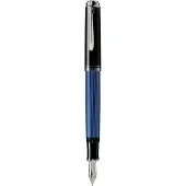 Pelikan Füllhalter M405 Schwarz-Blau EF Etui