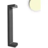 ISOLED LED Wegeleuchte Poller-1, 60cm, 7W, sandschwarz, warmweiß