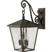 Elstead Lighting Elstead Trellis Außen-Wandleuchte E14 4-fach Regency-Bronze IP44