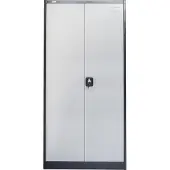 Jet-Line Aktenschrank Omsk dunkelgrau-weiss