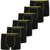 Normani 6 weiche Boxershorts aus Baumwolle
