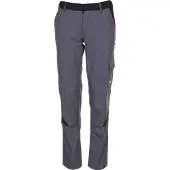 Planam Highline Damen Bundhose schiefer/schwarz/rot 54