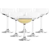 Stölzle Champagnerglas "Sektschalen Jive 230 ml 6er Set transparent"