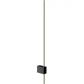 Maytoni LED Wandleuchte Pars in Gold und Schwarz 6W 500lm 1-flammig