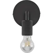 Nova Luce Minimalistische Wandleuchte Royal schwarz