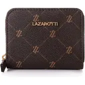 Lazarotti Geldbörse Palermo Zip Around Wallet Brown / Cognac dunkelbraun