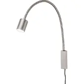 FISCHER&HONSEL GMBH Honsel Justi LED Bettleuchte Flex GU10 warmweiss schaltbar nickel 30499