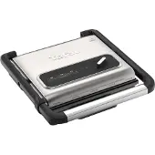 Tefal GC242D38 Sandwichtoaster, Edelstahlgehäuse, 2000 Watt, Schräger Fettablauf