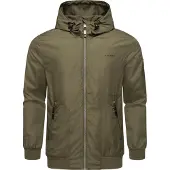 Ragwear Outdoorjacke "Stewie II" mit Kapuze stylische Herren Übergangsjacke mit großer Kapuze