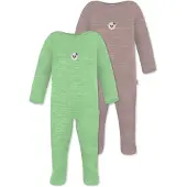 Normani 2er Pack MERINO Baby Merino Strampler „Levin" - 9413
