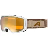 Alpina Skibrille Bivio Q-Lite Unisex White/Earth Matt