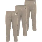 Normani 3er Pack Baby Merino Hose mit Füssen - 9541