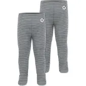 Normani 2er Pack Baby Merino Hose mit Füssen - 9537