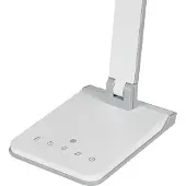 Hansa - Styro Lumina Schreibtischlampe weiss 9 W