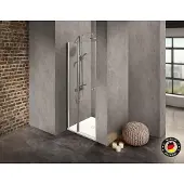 Dusbad Duschkabine/ Duschabtrennung Vital 2 Pendeltür an Festteil für Nischendusche
