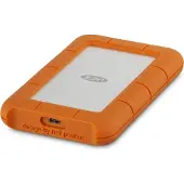LaCie Rugged USB-C, 1000 GB, 2.5 Zoll, USB Typ-C, 3.0 (3.1 Gen 1), USB, Orange, Silber