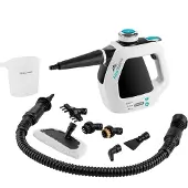 Eta AQUABELO Handdampfreiniger ETA126490000, 1000 W , Betriebsdruck 3 bar, Dampf in 2-3 Minuten, Wassertankvolumen 220 ml, Kabellänge 5 m