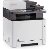 Kyocera ECOSYS M5526cdw (grau/schwarz, USB/LAN, WLAN, Scan, Kopie, Fax)