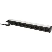 Bachmann 19" Steckdosenleiste, 8xT13 Buchsen