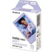 Fujifilm Instax mini film soft lavender (10 vel) - (4,6 cm x 6,2 cm) - Fotopapier