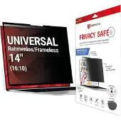 Displex Displayschutzfolie "Privacy Safe", schwarz, B:27cm H:0,5cm T:40,5mm, Displayfolien, universal, 16:10, Blickschutzfolie, Schutzfolie, Bildschirmschutz, Displayschutzfolie