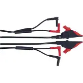 Gossen metrawatt Messleitungs-Set (Krokoklemmen