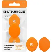 Real Techniques Mini Miracle Concealer Puff Trio 3 Stk