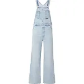 G-Star Straight Leg Latzhose - Hellblau - Damen - M