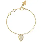 GUESS JUBB03242JWYGRHS Damen-Armband Love Me Tender Goldfarben