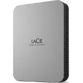 LaCie Mobile Drive (2022), 4 TB, 2.5", 3.2 Gen 1 (3.1 Gen 1), Silber