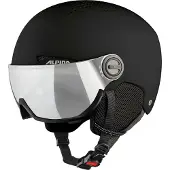 Alpina Skihelm Arber Visor Schwarz Matt-58 - 61 cm