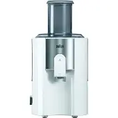 Braun J 500 WH, Entsafter, Edelstahl, Weiß, 2 l, 1,25 l, 7,5 cm, 900 W