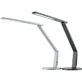 Hansa - Styro LED-Tischleuchte Vario Plus, 10 W, 620 lm, 2700-6400 K, höhenverstell-/dreh-/neigbar, USB-Ladefunktion, stufenlos dimmbar, anthrazit