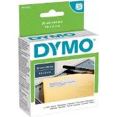 Dymo 11352 (S0722520) - (25 mm x 54 mm) - Schwarz auf weiß - Etikett